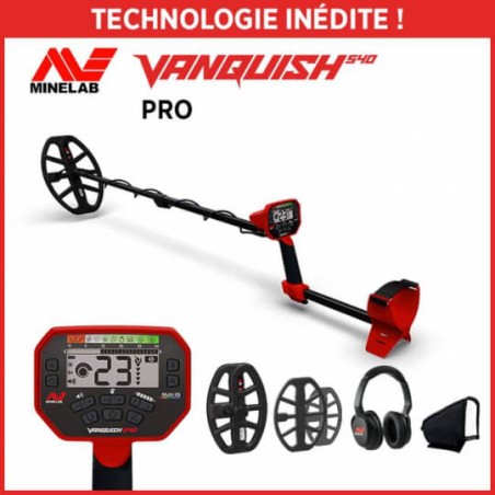 PRO-PACK VANQUISH 540 MINELAB