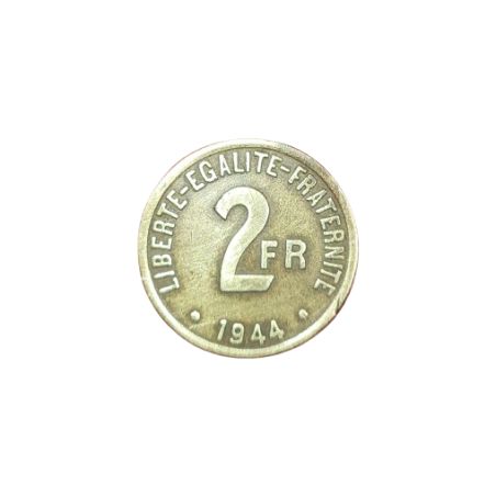 2 FRANCS PHILADELPHIE 1944